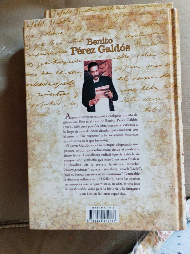 Lote libros Benito Pérez Galdós