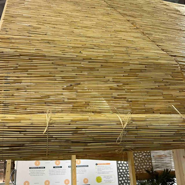 Cañizo Nacional de Caña Entera 1.5x5 m rollo 5m