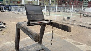 Cinta de correr y elíptica Technogym.