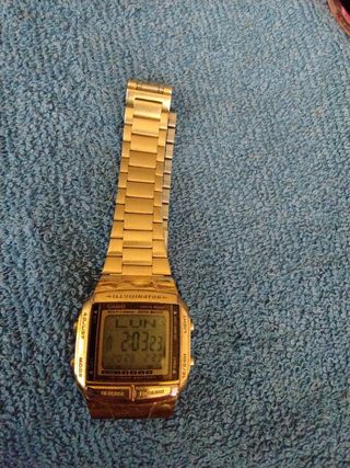 Relojes casio dorado 
