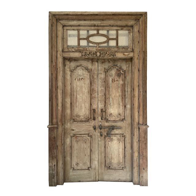 Reparacion de puertas antiguas, exterior- interior