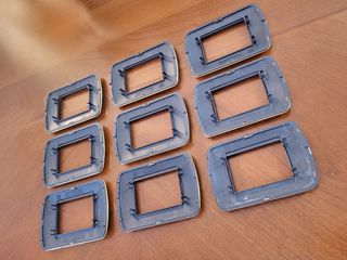 Placca Biticino Livinglight ORO 9 pz.