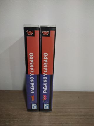 VHS faemino y cansado num.1 y 3.