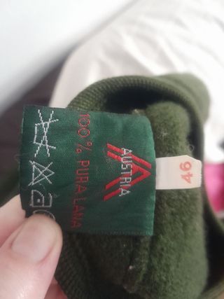 Abrigo/ chaqueta original Wienerloden
