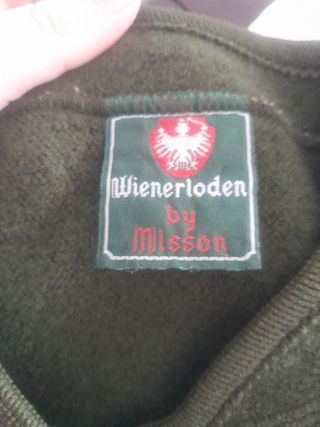 Abrigo/ chaqueta original Wienerloden