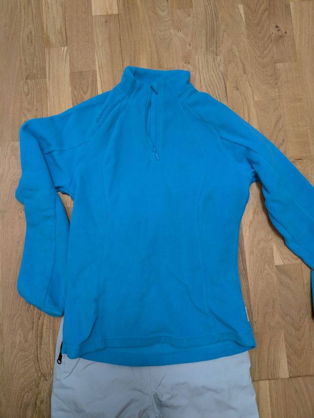 Anorak + pantalon de esqui + forro polar