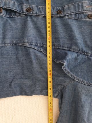 Camisa vaquera con volantes