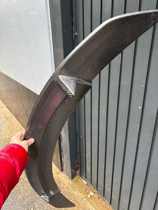 Aleron lip fibra de carbono Mercedes CLA W117