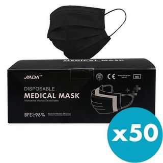 Caja de 50 Mascarillas Quirúrgicas Desechables