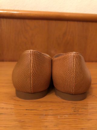 MANGO bailarinas camel 37
