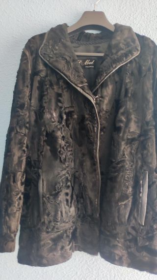 Abrigo chaqueta señora años 80