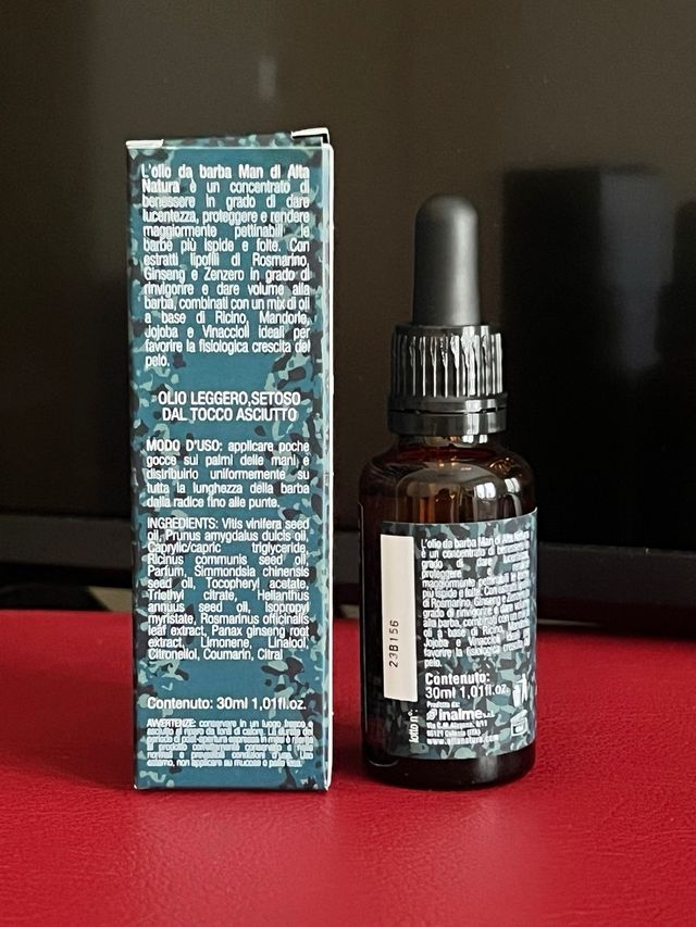 Olio da barba rosmarino