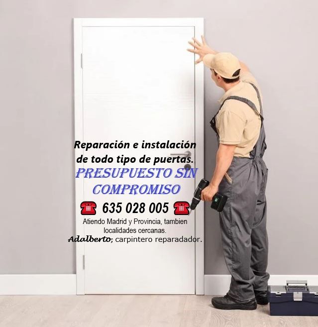 Instalacion y reparacion todo tipo de puertas