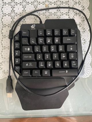 Mini Teclado Gamer USB para PC 