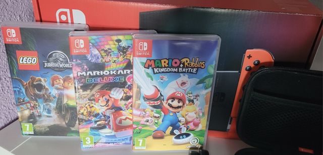 Pack Nintendo Switch 2021  con accesorios y juegos