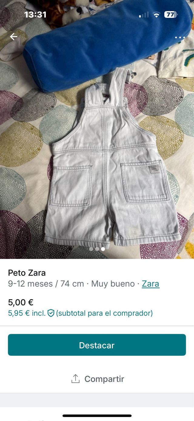 Peto bebe Zara