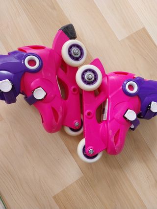 Patines Linea Rosa talla 26-28 Oxelo