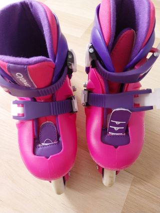 Patines Linea Rosa talla 26-28 Oxelo