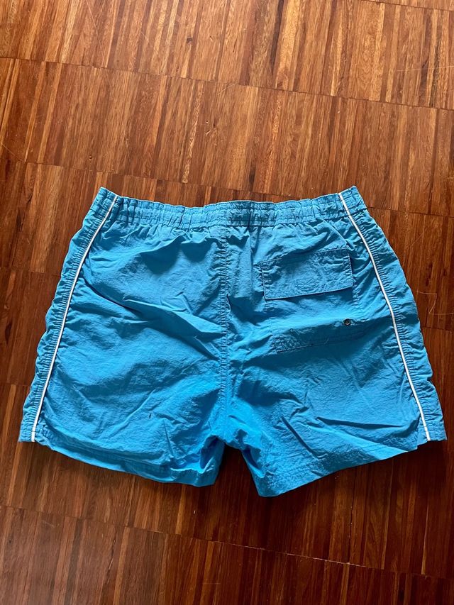 Costume uomo azzurro bianco con retina