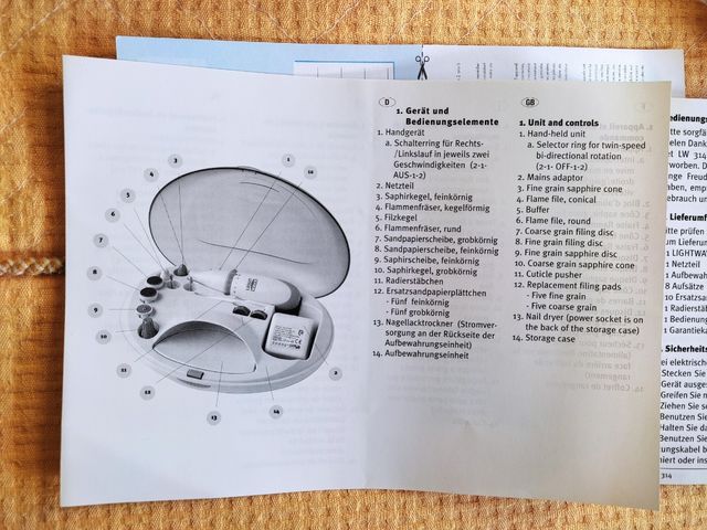 Torno de uñas profesional