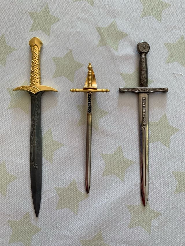Espadas en miniatura