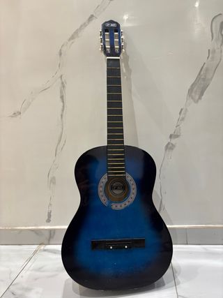 Guitarra azul