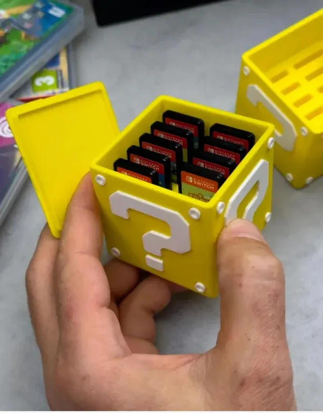 Cubo Interrogación Mario Bros Nintendo Switch