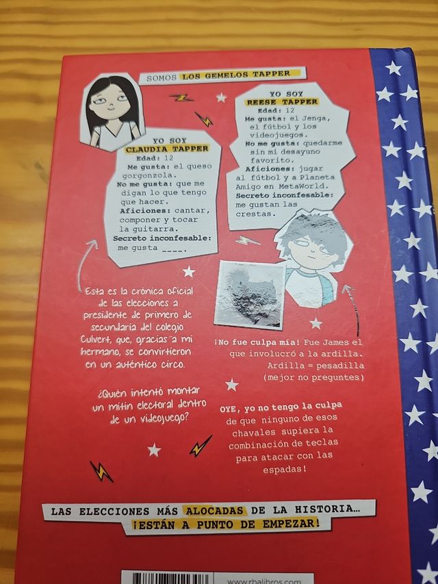 Los gemelos Tapper quieren ser presidentes / The Tapper Twins Run for President (Spanish Edition)