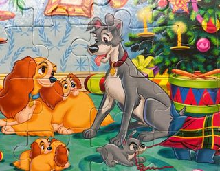 Puzzle clementoni disney Lili e il vagabondo