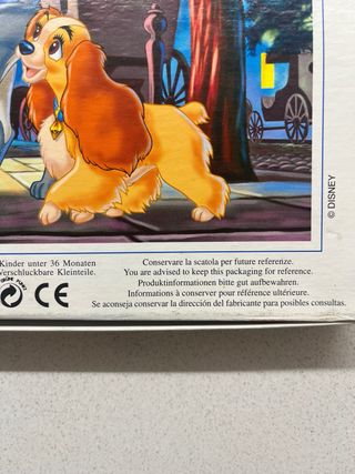 Puzzle clementoni disney Lili e il vagabondo