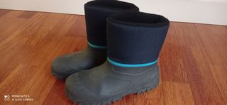 Botas agua niño nuevas 35