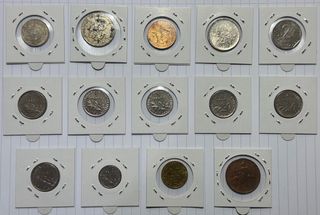 OPORTUNIDAD!!! 14 MONEDAS FRANCESAS.
