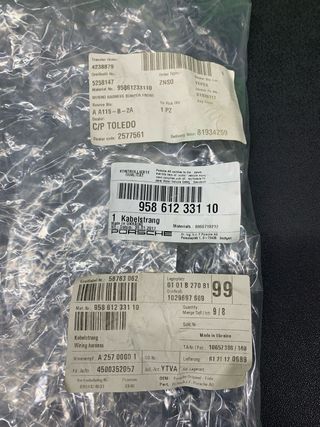 CABLEADO SENSORES APARCAMIENTO PORSCHE CAYENNE