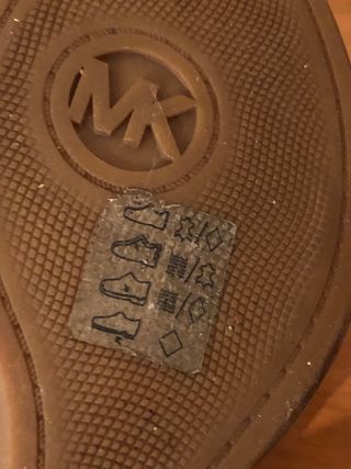 MICHAEL KORS Botines ante cuña 3656.5
