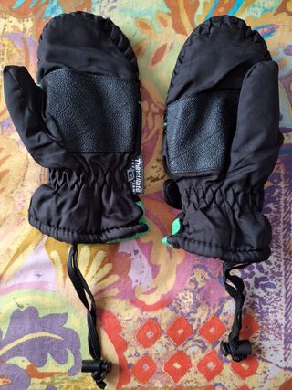 Pantalon wedze nieve 8 años y guantes