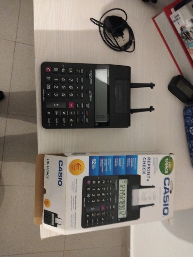 Calculadora de impresión casio