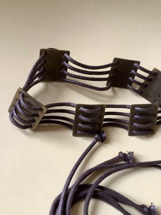 Cintura donna marrone