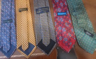 Corbatas italianas de seda