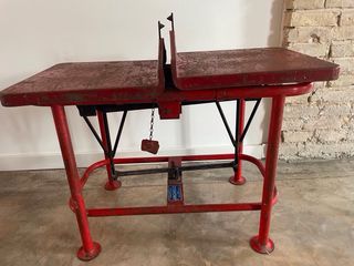 Mesa bascula antigua