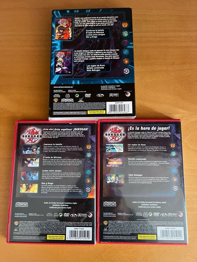 Bakugan Temporada 1, vol 1 + 2