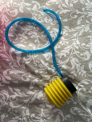 Dos Pelotas pilates, inflador y pesas