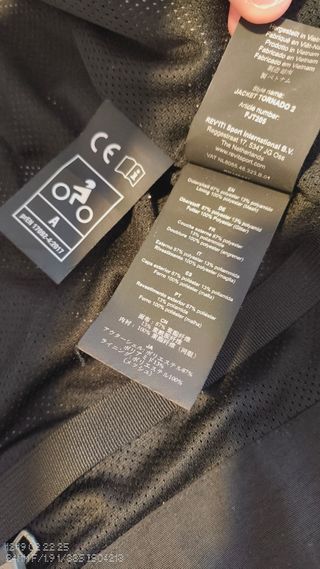 Traje moto verano Revit Tornado 2