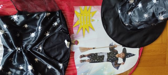 Disfraz de bruja 6 a 8 años.