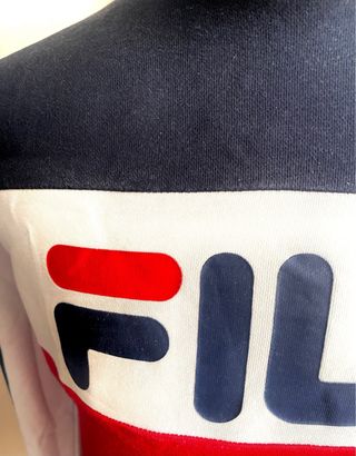 FILA Retro Sweatshirt Oversize Crewneck Y2K