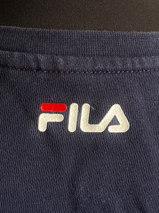 FILA Retro Sweatshirt Oversize Crewneck Y2K