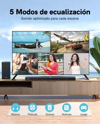 Barra de sonido Altimea