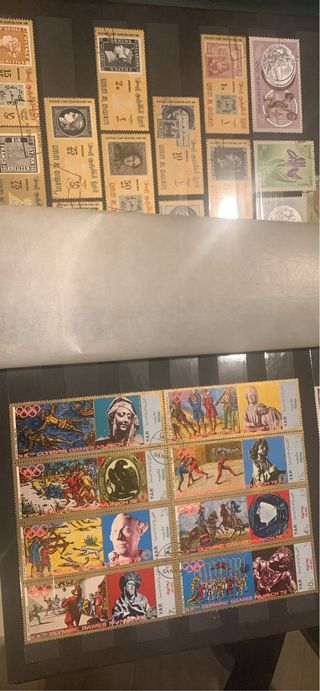 Album francobolli varie parti del mondo