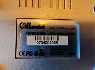 Modem analogico 56k Hamlet 