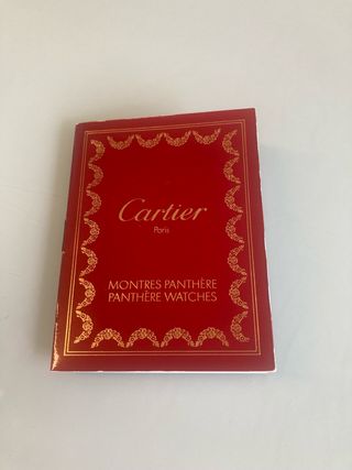 Cartier panthere instrucciones