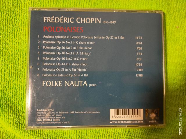 Chopin: doble CD recopilatorio, doble Mazurkas y +